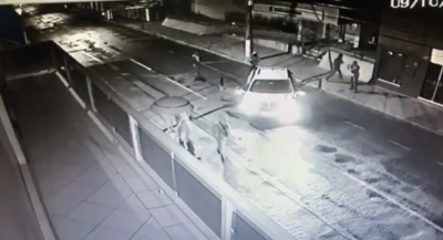 Homens que invadiram banco em Andirá não conseguiram chegar ao cofre e não levaram nada 