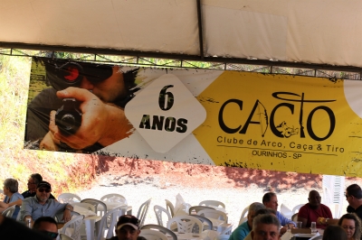 Comemoração dos 6 anos do Clube de Arco, Caça e Tiro de Ourinhos é um grande sucesso
