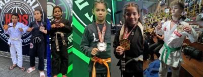 Atletas de Jiu-Jitsu de Ourinhos brilham no Campeonato Mundial Esportivo 2023 Kids