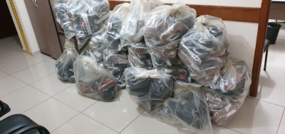 Trio é preso na SP-225 em Santa Cruz do Rio Pardo após roubo de carga de produtos apreendidos 