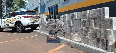 PF e Polícia Rodoviária apreendem mais de 400 kg de cocaína em fundos falsos de caminhão durante Operação Carnaval 
