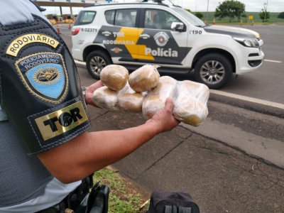 Polícia Rodoviária apreende haxixe em ônibus na SP-225