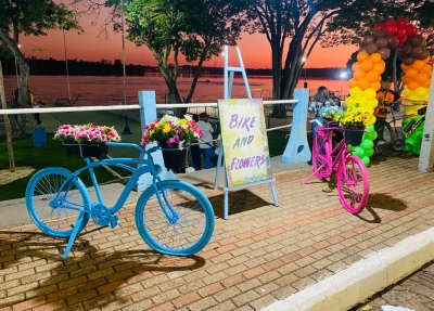 Prefeitura de Salto Grande lança projeto ‘Bike and Flowers’; bicicletas ornamentarão espaços públicos