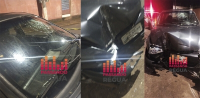 Motorista embriagado é preso no dia do seu aniversário ao bater em poste em Santa Cruz do Rio Pardo 