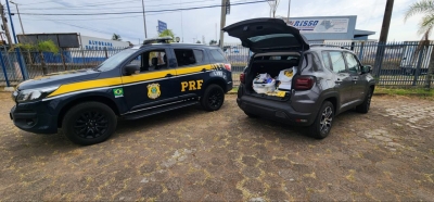 Homem é detido em operação da PRF transportando diversos produtos irregulares no Dia dos Pais