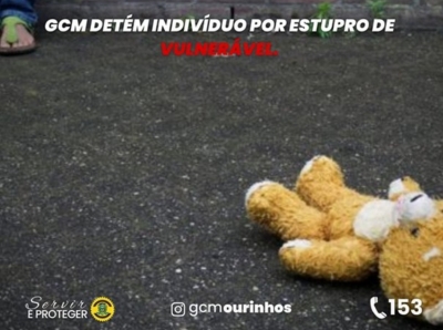 Homem é preso por tentativa de estupro de uma criança de 10 anos em Ourinhos