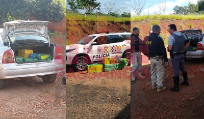 Carro cheio de drogas é apreendido em Ourinhos 