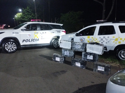 Mulher é presa com mais de 186 quilos de maconha na Rodovia Orlando Quagliato em Ourinhos