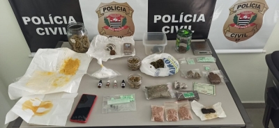 Polícia Civil prende suspeito de fornecer drogas sintéticas para todo estado de SP