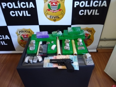 Polícia prende acusado de tráfico com 6 kg de maconha no Jardim Matilde em Ourinhos 