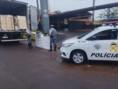 Polícia Rodoviária prende motorista de caminhão por descaminho em Canitar