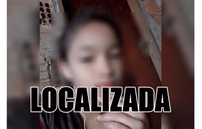 Menina de 13 anos que estava desaparecida desde ontem, é localizada em Ourinhos