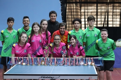 Com medalhas no tênis de mesa, taekwondo e handebol, Ourinhos se mantém na 2ª colocação dos 65º Jogos Regionais 