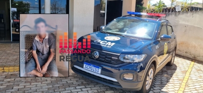 Guarda Civil Municipal prende homem acusado de invadir residências e aterrorizar moradores em Ourinhos