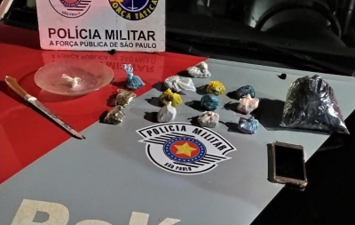 Balconista é preso com maconha e crack no Orlando Quagliato em Ourinhos 