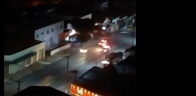 Depois de perseguição e tiroteio com a PM, três jovens são detidos e veículo apreendido em Ourinhos 