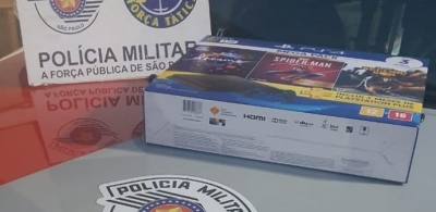 Homem furta “Playstation” e é preso em Ourinhos 