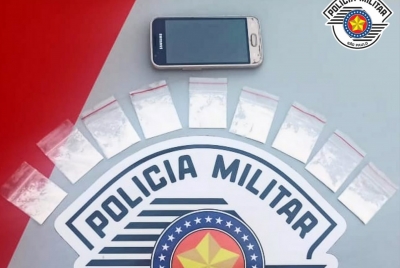 Servente que usava mototáxi para entregar drogas é preso na Vila Musa em Ourinhos 