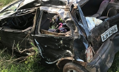 Adolescente morre e outras três pessoas ficam feridas em acidente em Santo Antônio da Platina