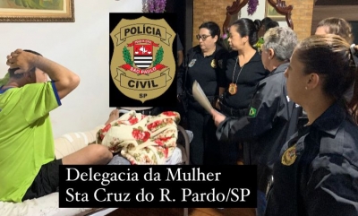 Homem que atirou em mulher grávida é preso pela Polícia Civil em Santa Cruz do Rio Pardo