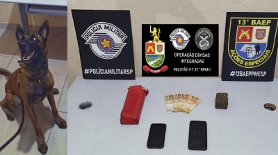 Dupla é presa por tráfico de drogas em Ourinhos 