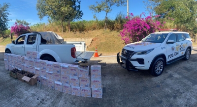 Homem é detido por transporte de bebidas alcoólicas sem nota fiscal em Santa Cruz do Rio Pardo