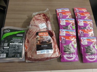 Casal é preso acusado de furto em supermercado na Rodovia Raposo Tavares em Ourinhos 