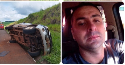 Homem morre ao capotar caminhonete em rodovia entre Cambará e Andirá 