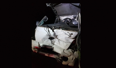 Homem morre após acidente entre carro e caminhão em Santo Antônio da Platina