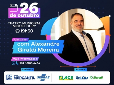‘Do Like à Lealdade: Maximizando o potencial das Redes Sociais’ será o tema de palestra promovida pelo SEBRAE e Escritório Novo Mercantil no próximo dia 26