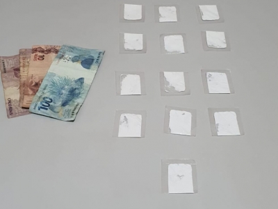 Homem é preso por tráfico de drogas em Santa Cruz do Rio Pardo 