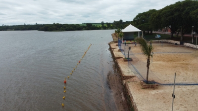 Mais segurança: Prefeitura de Salto Grande instala boias de sinalização nas praias