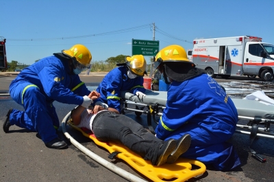 Triunfo realiza simulado de acidente com produto perigoso em Ourinhos 