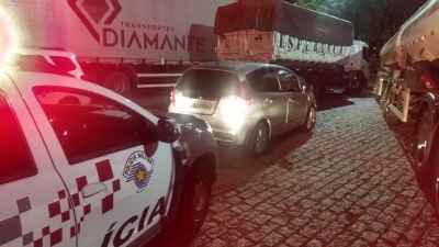 Homem é preso em Santa Cruz do Rio Pardo dormindo em carro furtado
