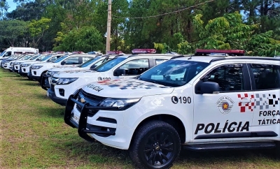 Polícia Militar realiza treinamento do Batalhão Matricial de Choque em Ourinhos 