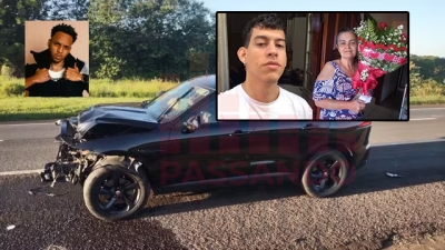Polícia identifica condutor de Jaguar suspeito de provocar acidente que matou mulher e jovem de Ourinhos; homem de 60 anos não tem CNH