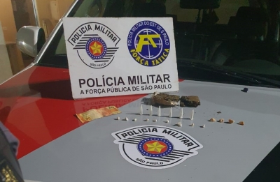 Servente é preso com drogas no Jardim Anchieta em Ourinhos 