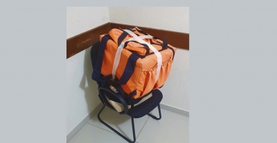 Polícia encontra drogas em mochila de motoboy em Ourinhos; jovem bateu motocicleta em viatura policial e ficou ferido 