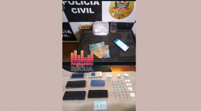 Dois homens e uma mulher são presos em operação contra o tráfico de drogas em Ourinhos 