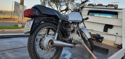 Guardas municipais apreendem motocicleta com registro adulterado em Ourinhos