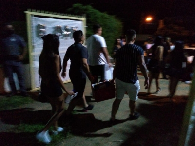 Balada com cerca de 200 pessoas é interditada em chácara na região 