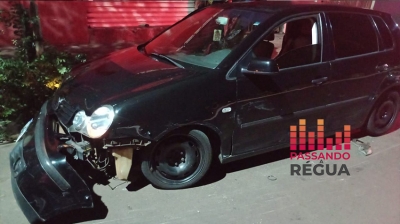 Jovem embriagado bate em carro estacionado em Ourinhos