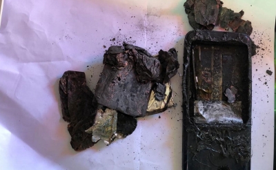 Homem é socorrido com queimaduras após explosão de celular na região 