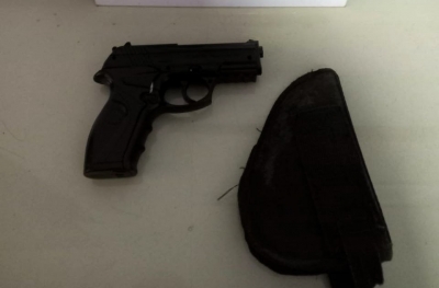 Ameaça em Salto Grande resulta em apreensão de pistola airsoft