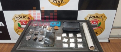 Homem de 28 anos é preso em Ourinhos por tráfico de drogas