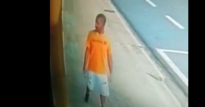 Homem tenta arrombar porta de bicicletaria na área central de Ourinhos; vídeo 