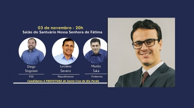 Candidatos de Santa Cruz do Rio Pardo participam de debate organizado pela Igreja Católica