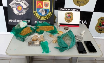 Homem é preso por tráfico de drogas em Chavantes