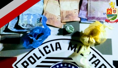 Borracheiro é preso por tráfico de drogas em Salto Grande 