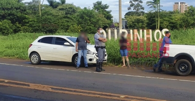Acidente na entrada de Ourinhos, na rodovia Mello Peixoto, deixa ferido 